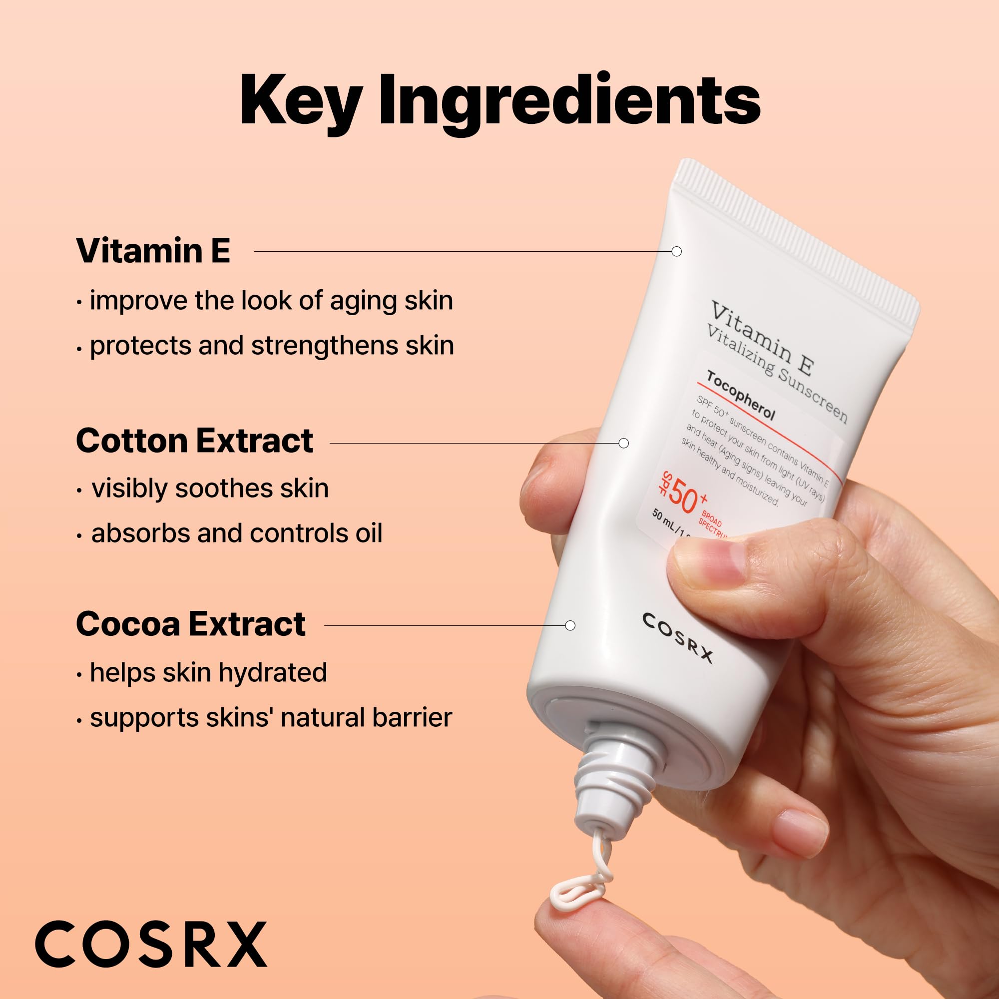 cosrx-vitamina-e-sunscreen-proteccion-spf50
