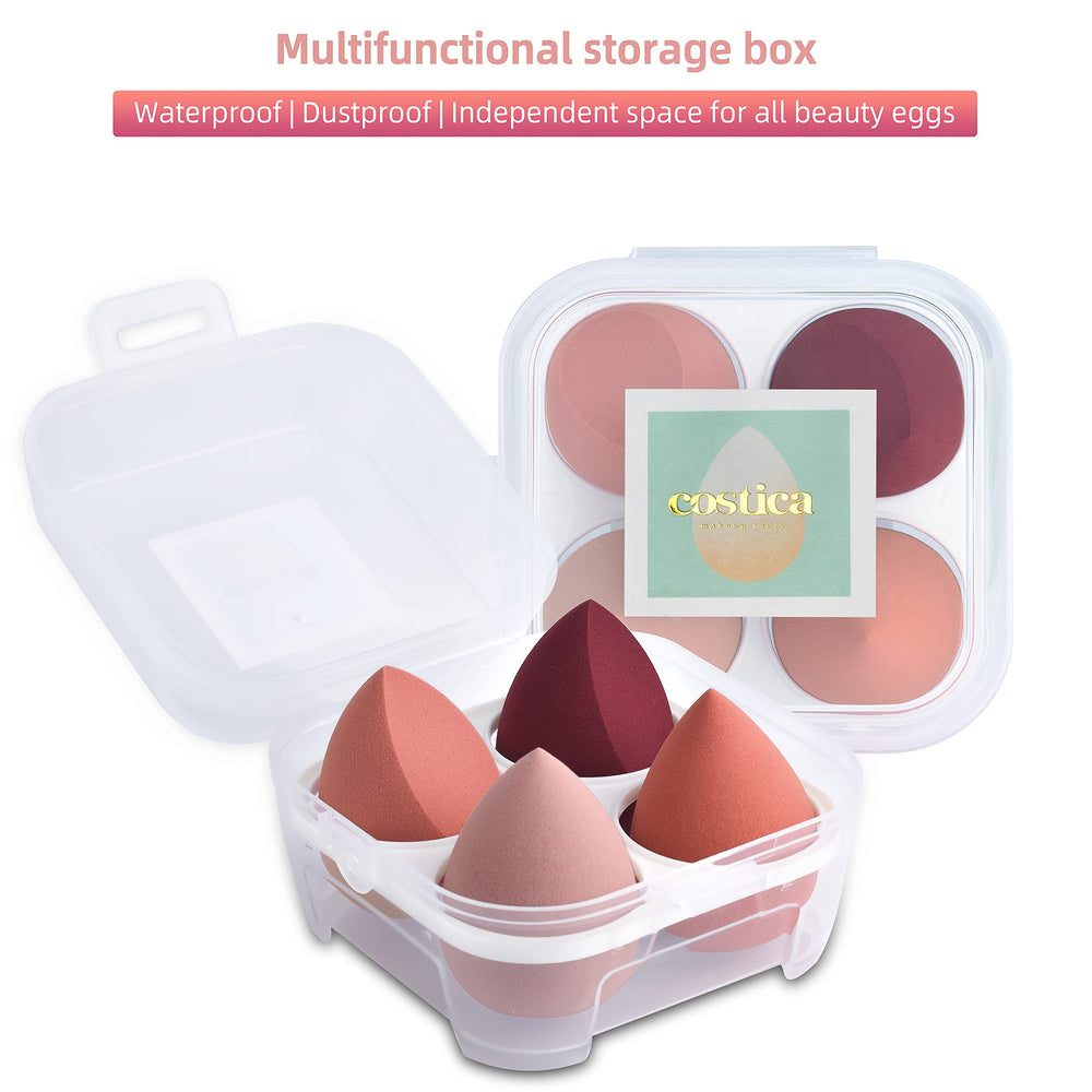 COSTICA esponjas maquillaje, limpieza fácil para mantener suavidad y durabilidad