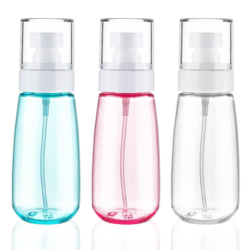 Cosywell botella de niebla fina 100 ml, ideal para viajes y rellenos reutilizables.