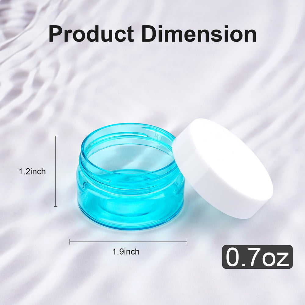 Cosywell contenedores viaje para cosméticos con tapa hermética