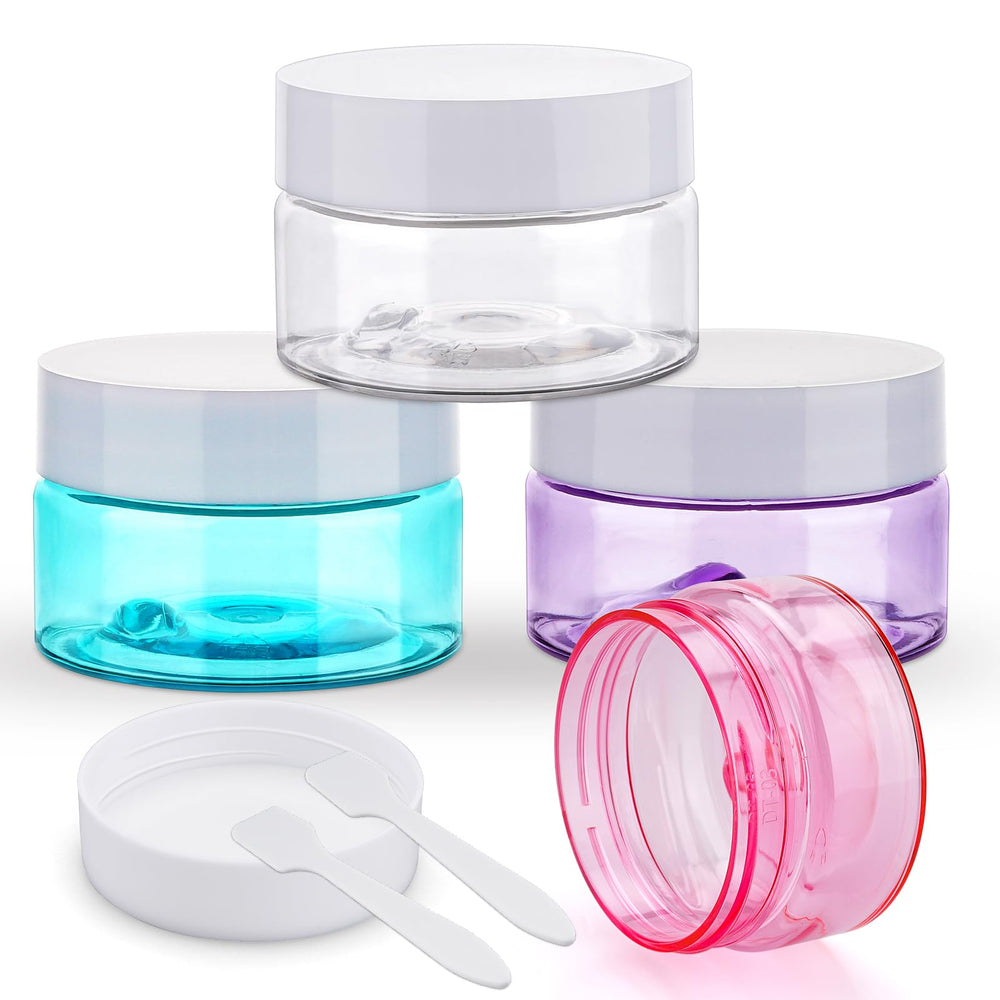 Cosywell frascos de viaje de 30 g con tapa hermética para cosméticos.