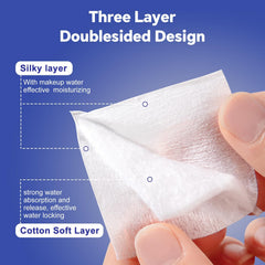 Cottonessence empaque reutilizable de PP, protección y almacenamiento práctico.