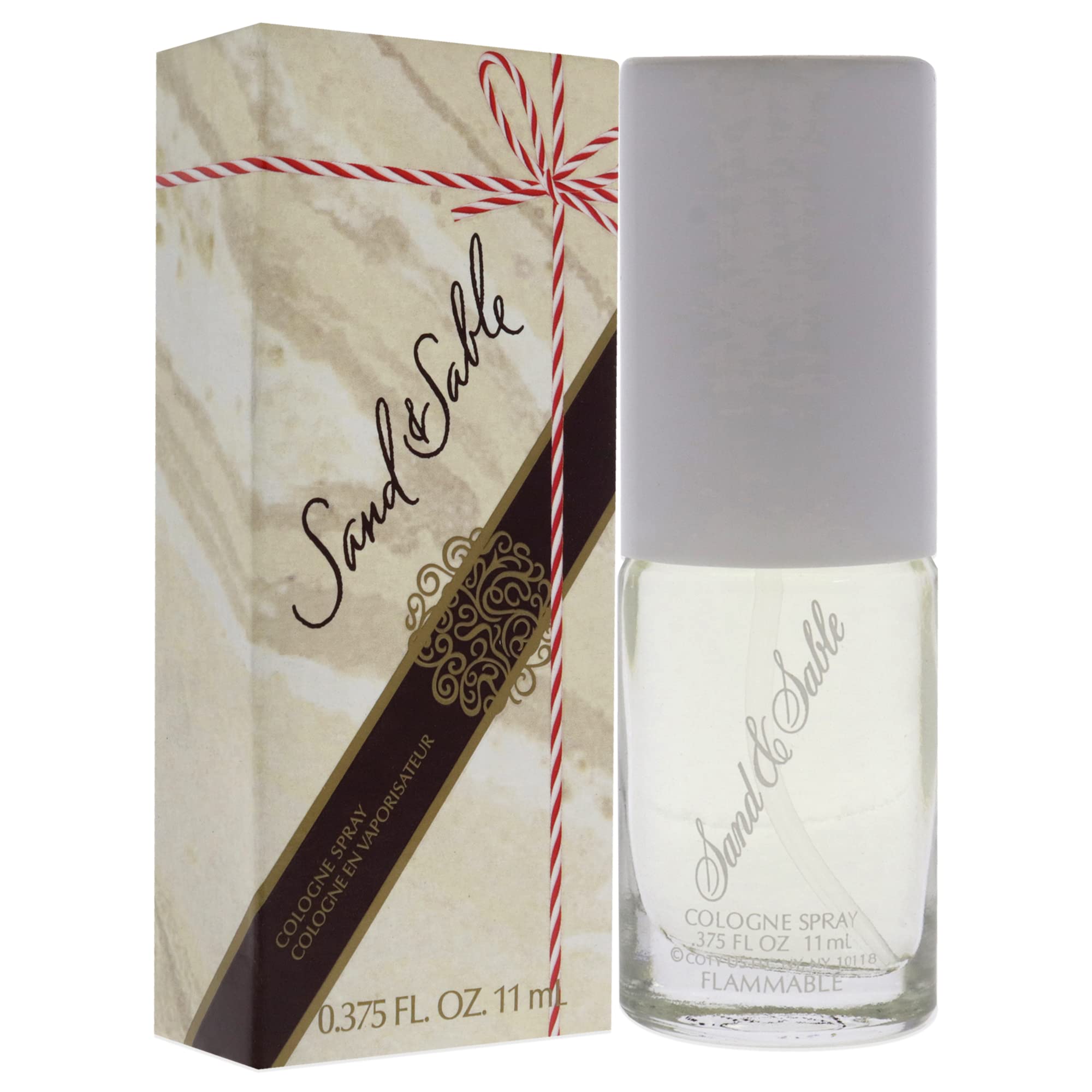 Coty Sand y Sable atomizador para aplicación suave y precisa.