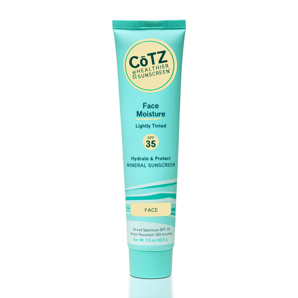CoTZ crema solar mineral tintada ligera para uso diario