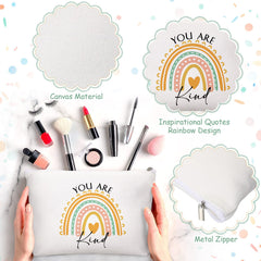 Bolsas Coume con cremallera para guardar maquillaje con seguridad.