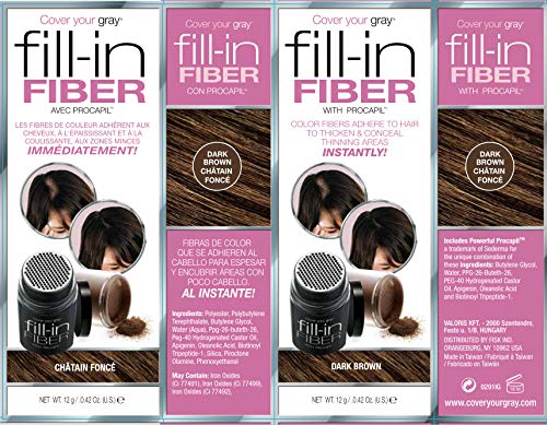 Cover Your Gray Pro Fill-In Fibers Procapil adherencia a la raíz para cubrir zonas