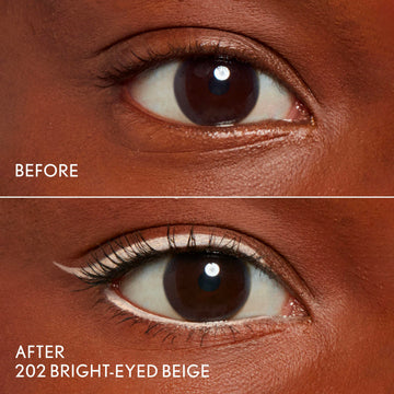 CoverGirl Perfect Point Plus Lashline acabado resistente al agua para todo el día.