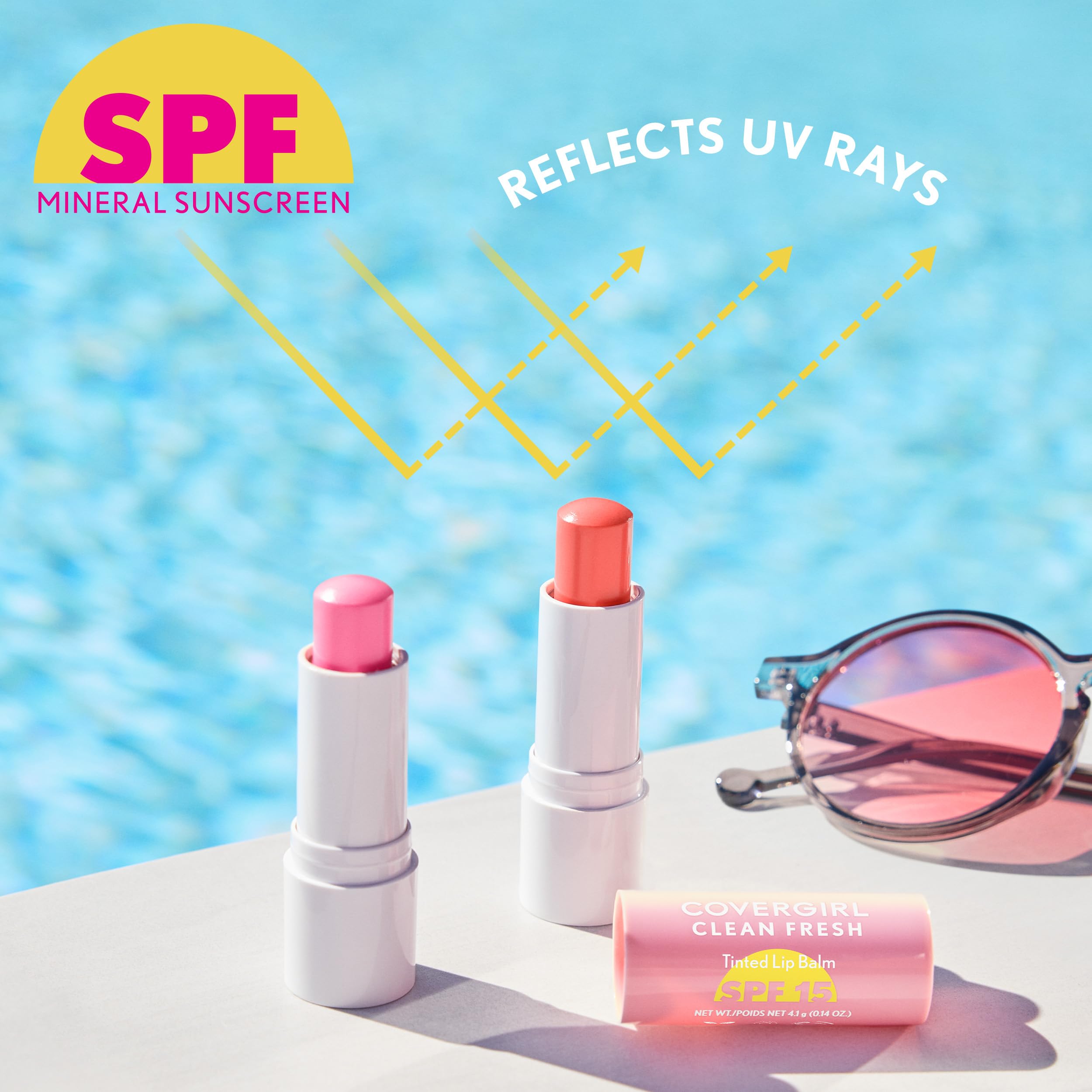 Hidratación instantánea con COVERGIRL, labios suaves.