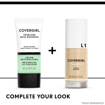 COVERGIRL Base Business Primer: posible mayor duración del maquillaje gracias al primer.