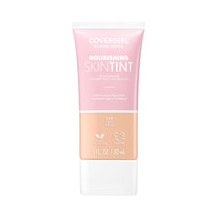 COVERGIRL Clean Fresh Skin Milk Foundation en botella, base ligera para un acabado natural.