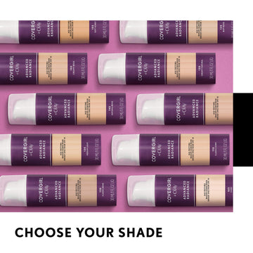 CoverGirl base radiancia envase práctico para retoques durante el día.