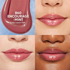 CoverGirl Brillo Labial Acabado glaseado con brillo intenso y suave sensación.