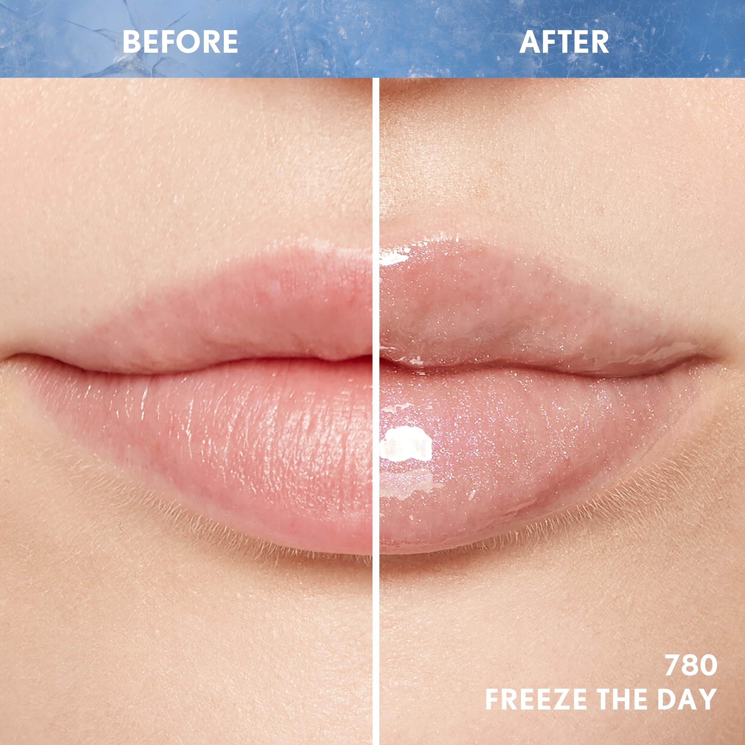 CoverGirl Brillo labial Yummy Plumper sabor menta para frescura diaria.