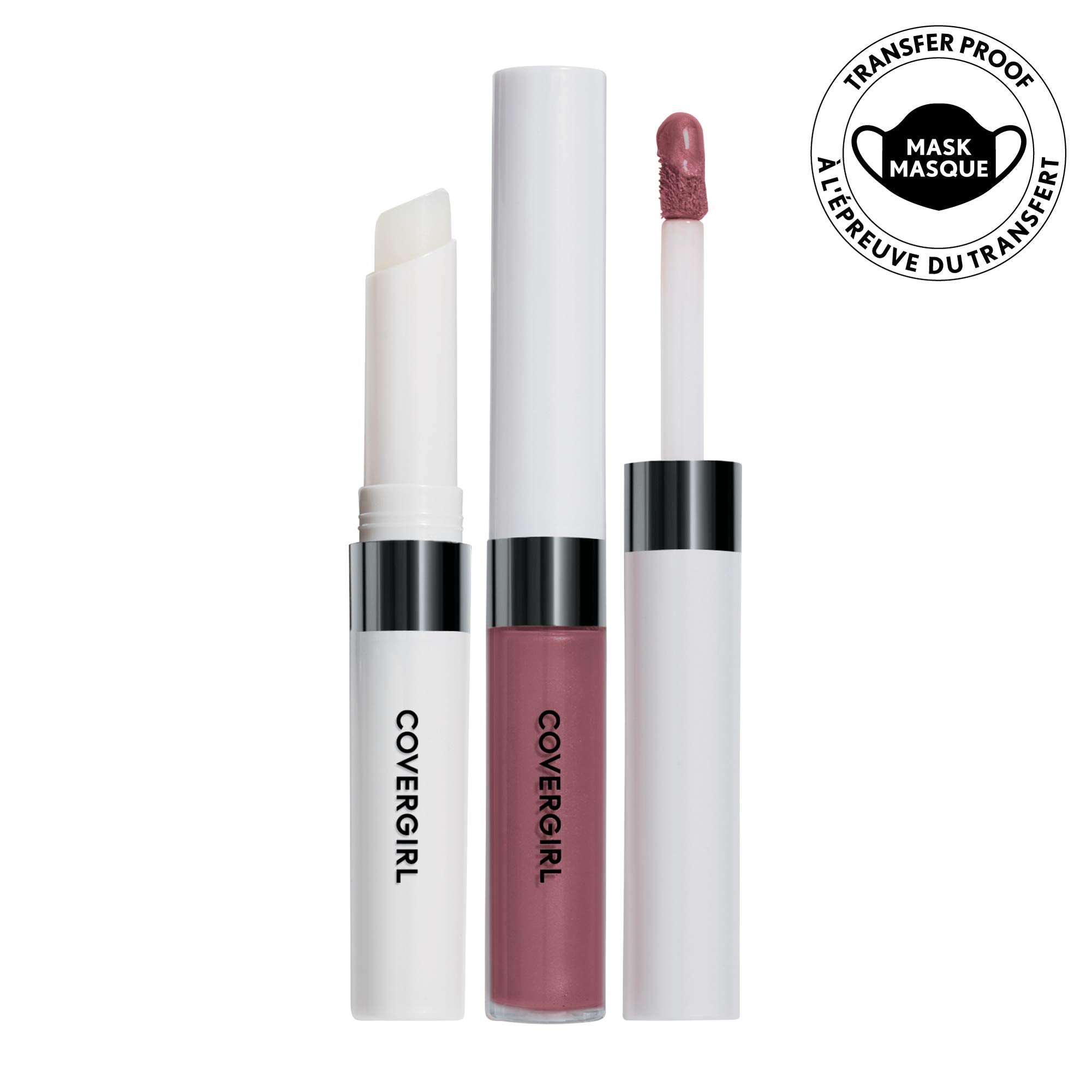COVERGIRL capa superior brillante añade brillo y sellado al color.