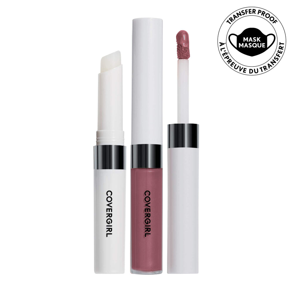 COVERGIRL capa superior brillante añade brillo y sellado al color.
