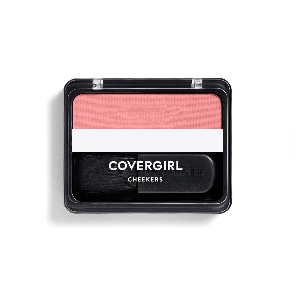 COVERGIRL Cheekers Blush compacto suave para color natural.