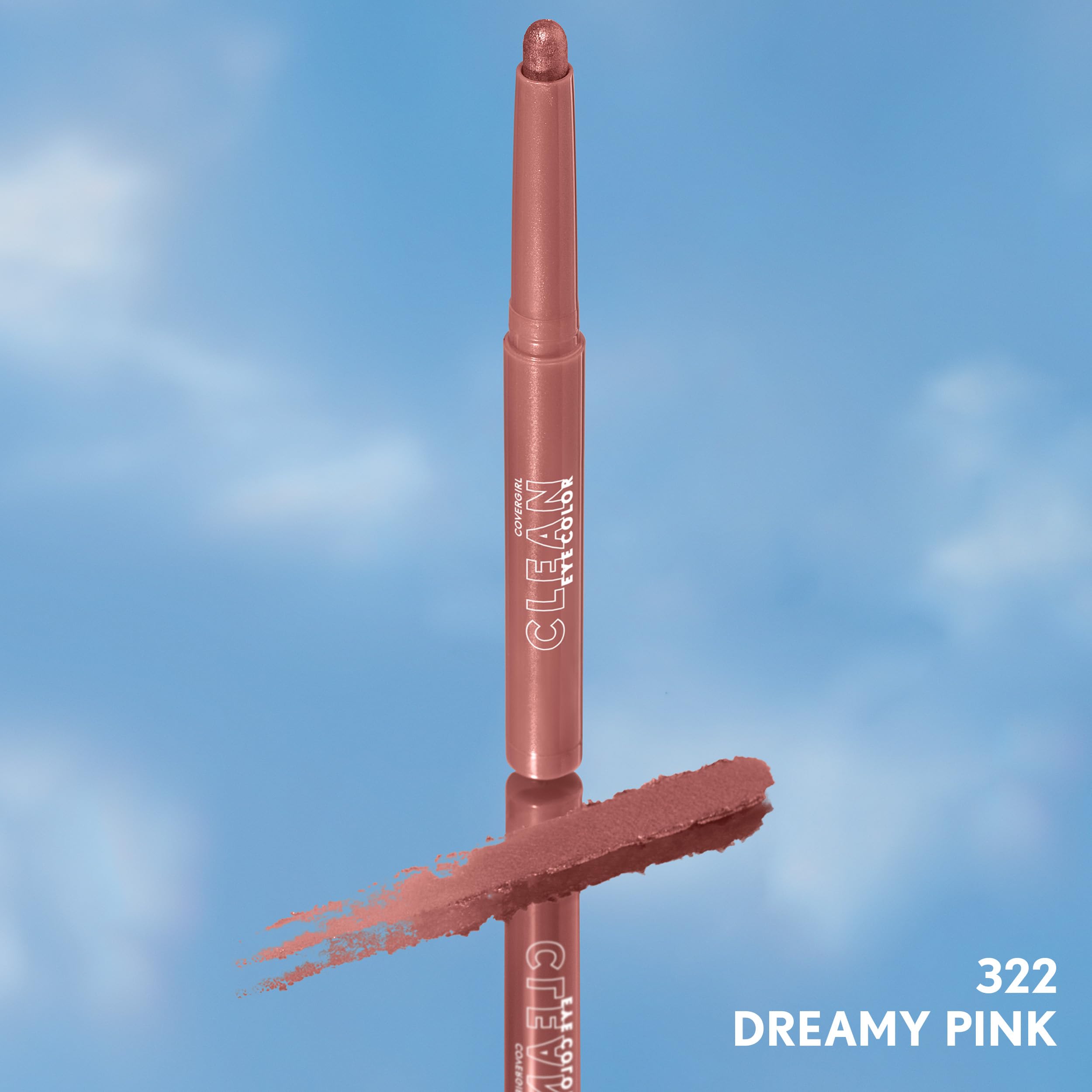 COVERGIRL Clean Eye Color Doce Sombras con Brillo, looks versátiles.