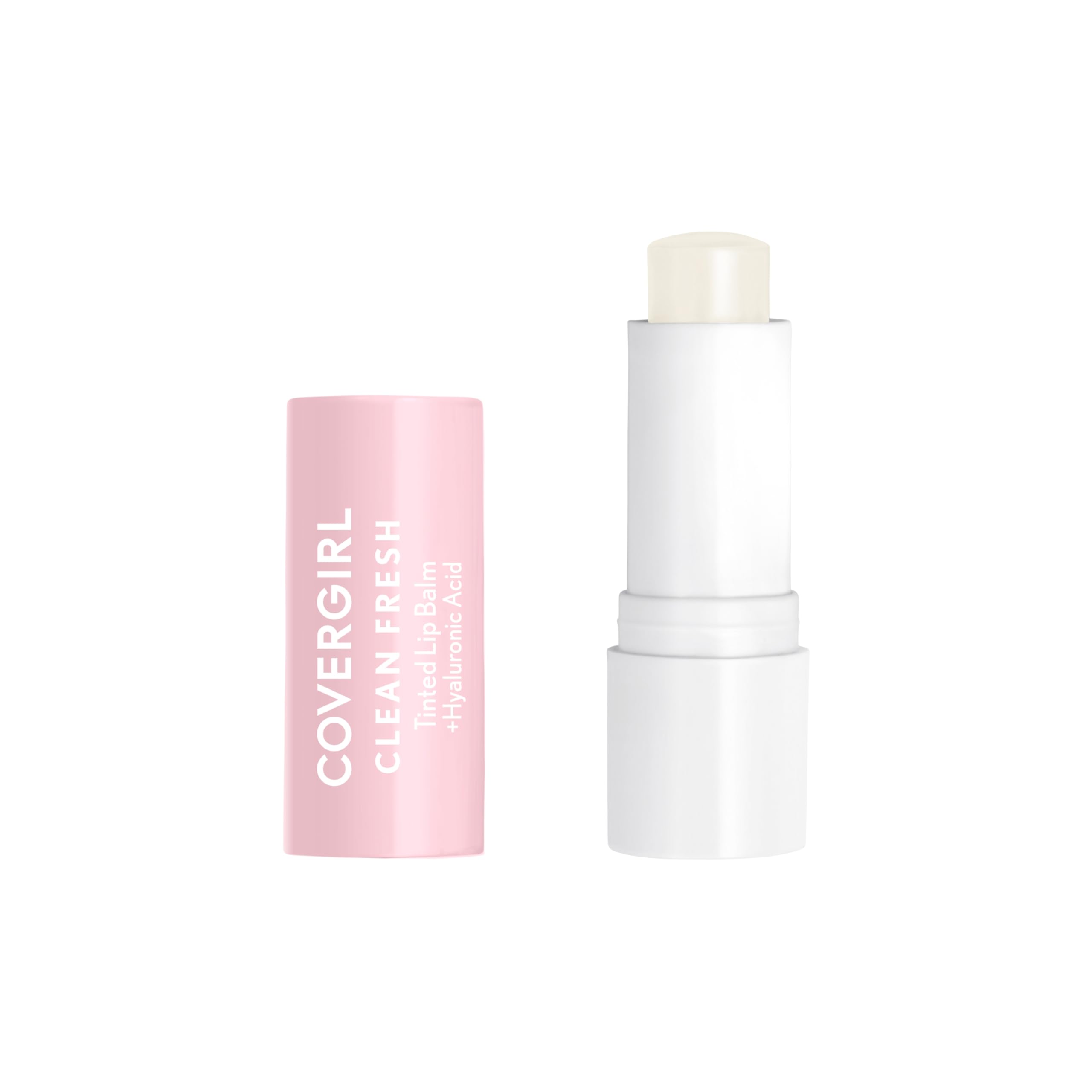 COVERGIRL Clean Fresh Bálsamo Labial Tintado, textura cremosa para hidratación suave