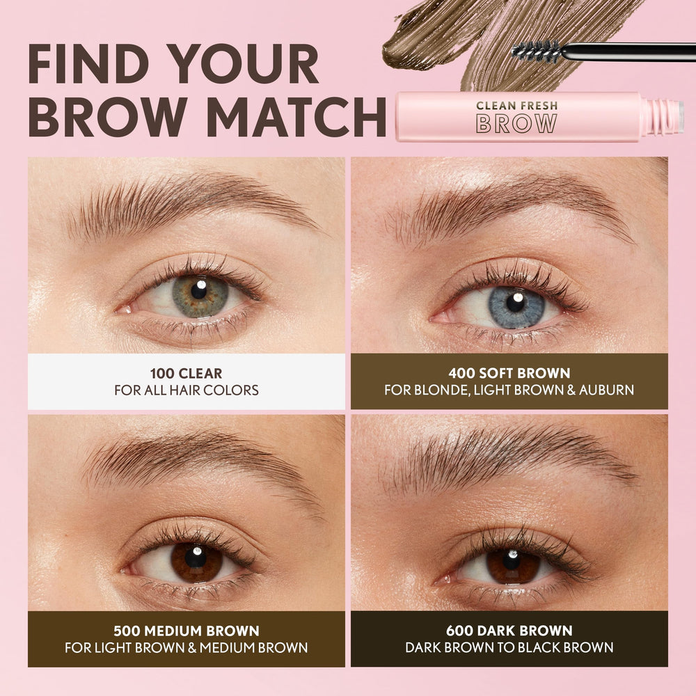 Cejas naturales con COVERGIRL Clean Fresh Brow para aspecto ligero