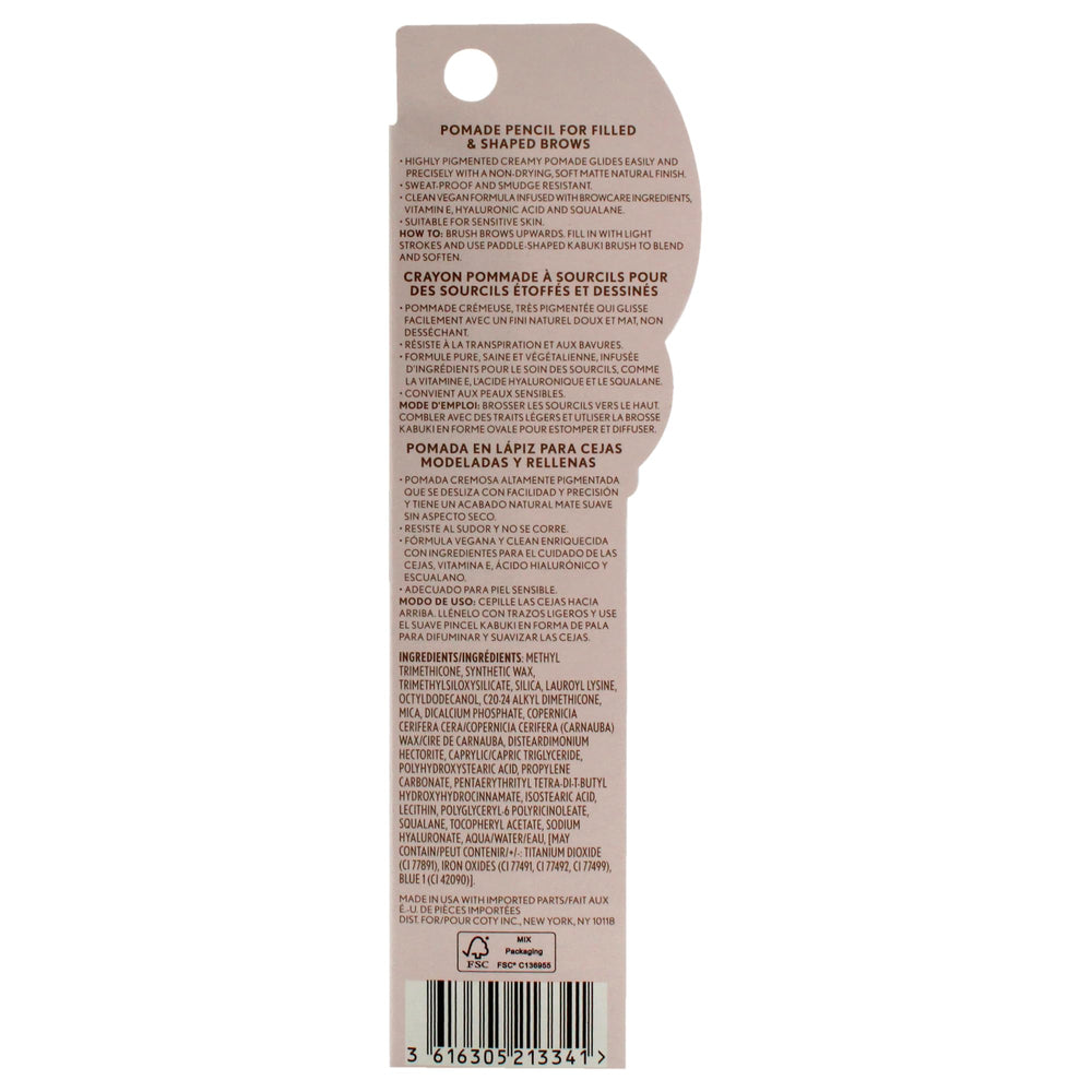 CoverGirl Clean Fresh Brow Filler punta ultra precisa para trazos finos.
