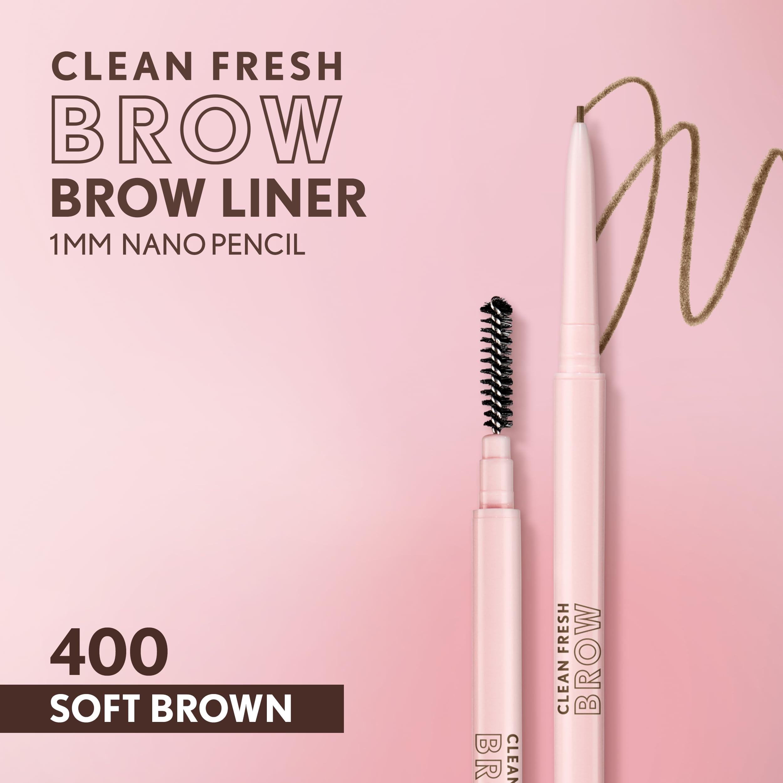 Covergirl Clean Fresh Brow Nano delineado natural para cejas con acabado suave