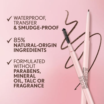 Covergirl Clean Fresh Brow Nano: duración todo el día para cejas definidas.