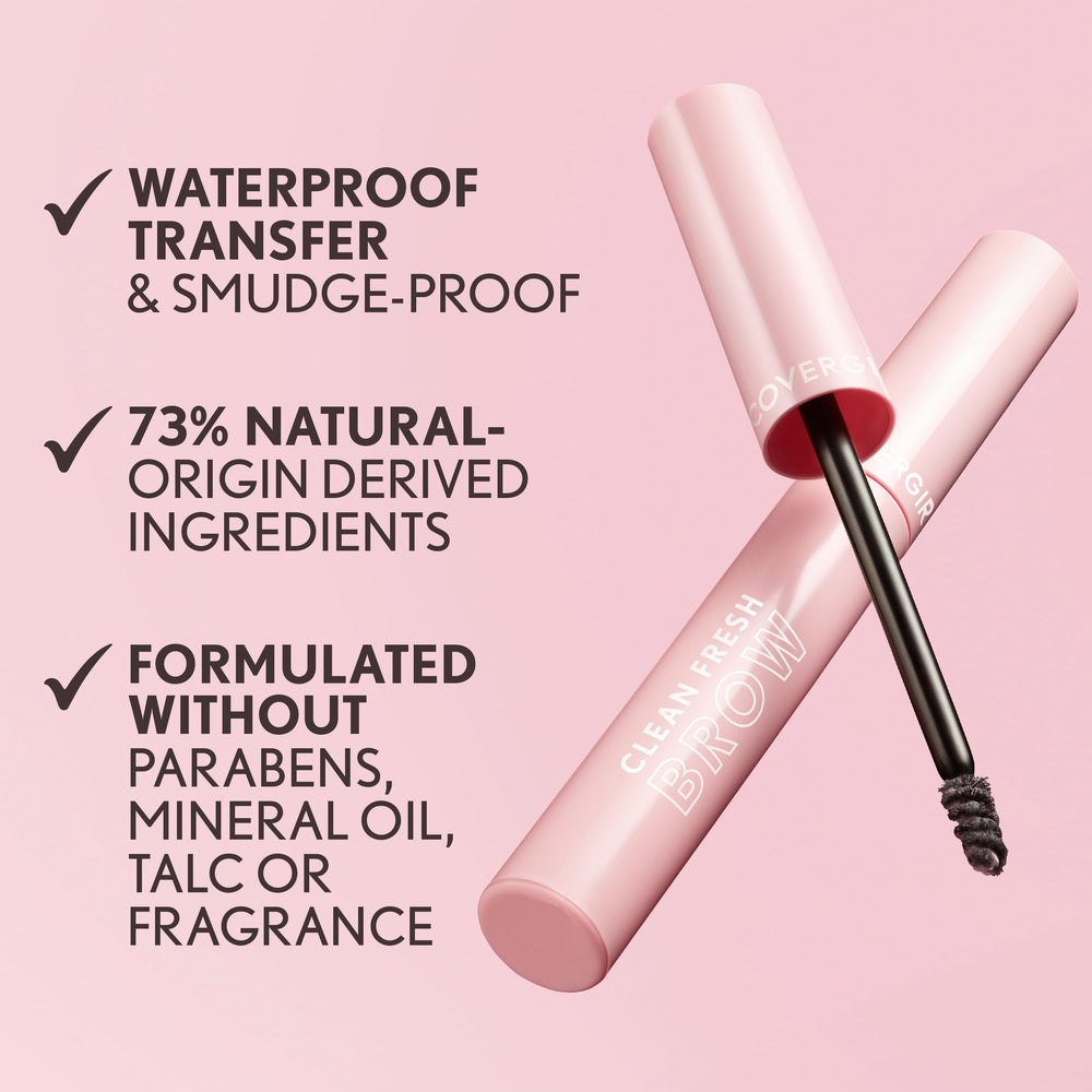 CoverGirl Clean Fresh Brow: uso diario para cejas con fijación duradera.