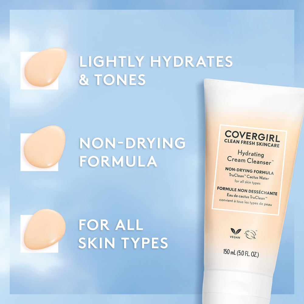 COVERGIRL Clean Fresh Skincare elimina maquillaje y grasa sin resecar
