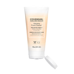 COVERGIRL Clean Fresh Skincare ofrece TruClean Cactus Water destacada en etiqueta
