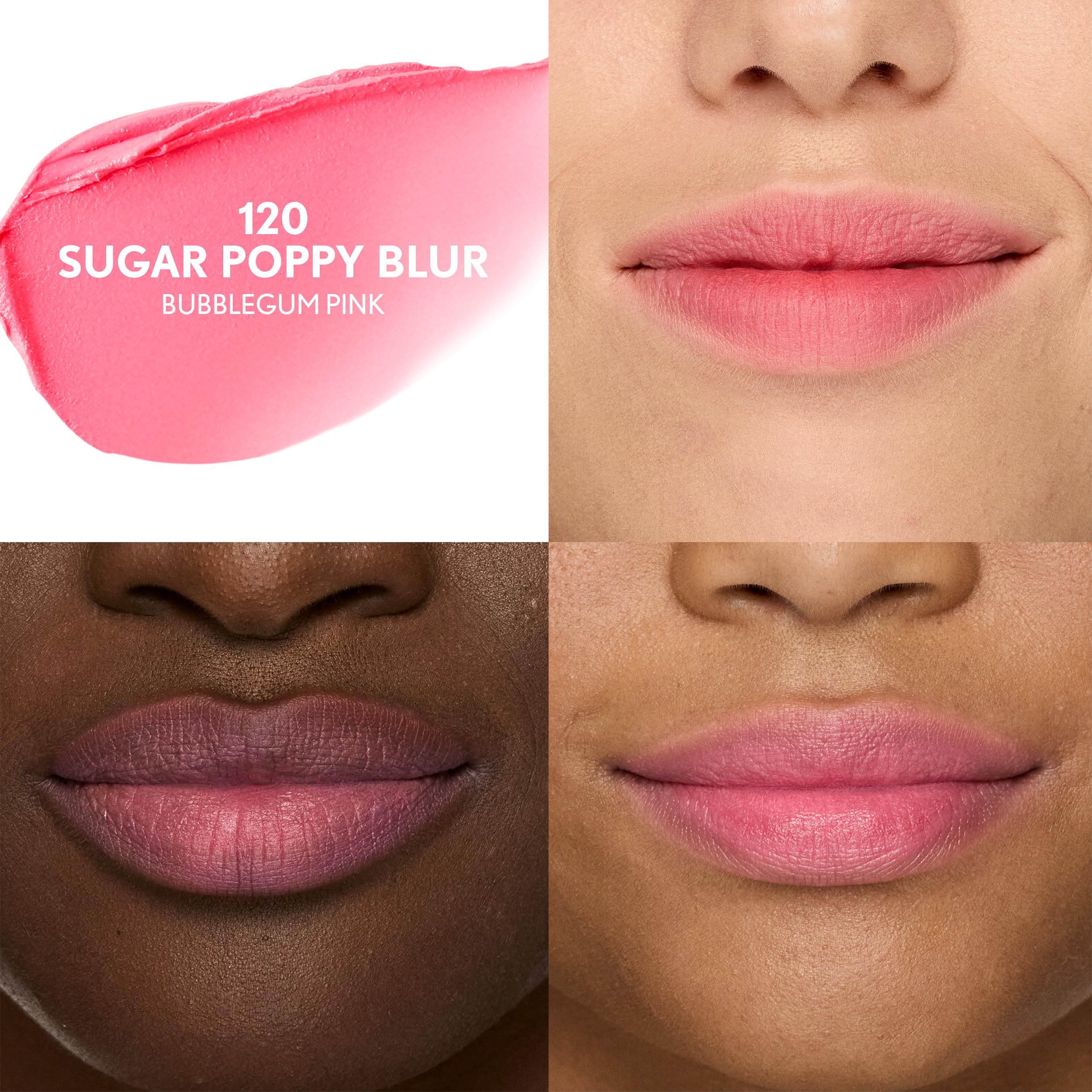COVERGIRL Clean Fresh Yummy Blur Lipstick: textura mate suave para un difuminado inmediato