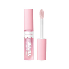 CoverGirl Clean Fresh Yummy Gloss con aplicador doe-foot para aplicación precisa.