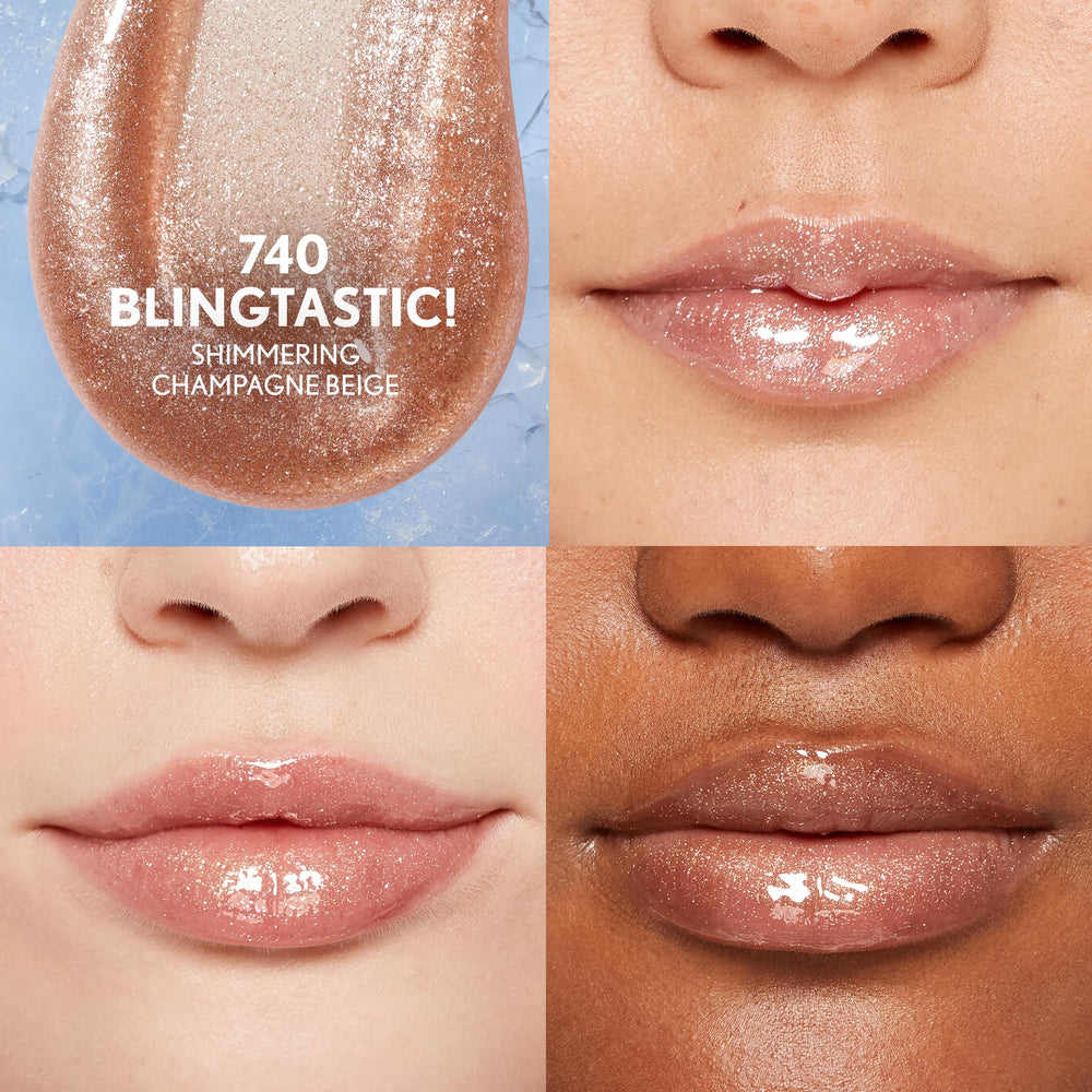 COVERGIRL Brillo labial con efecto aumento de volumen para labios más llenos