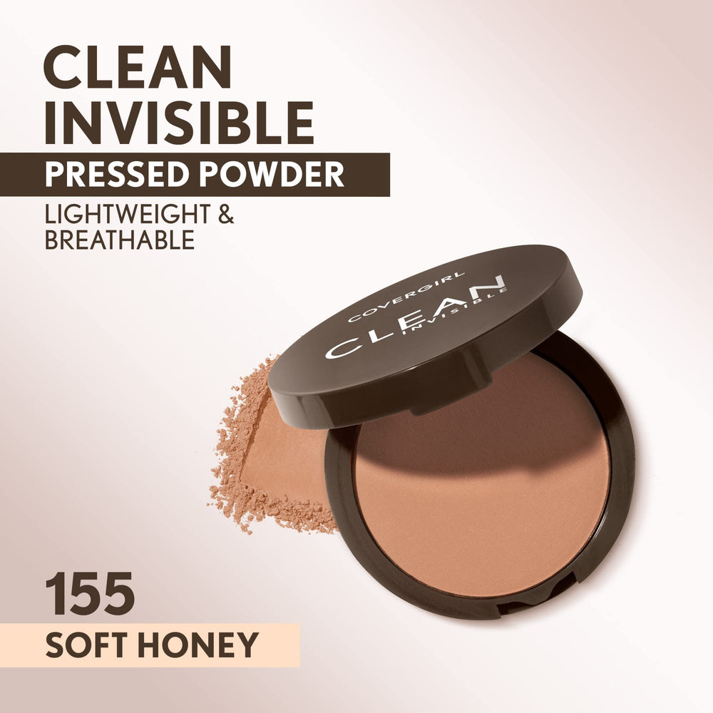 CoverGirl Polvo compacto invisible con espejo integrado para retoques discretos