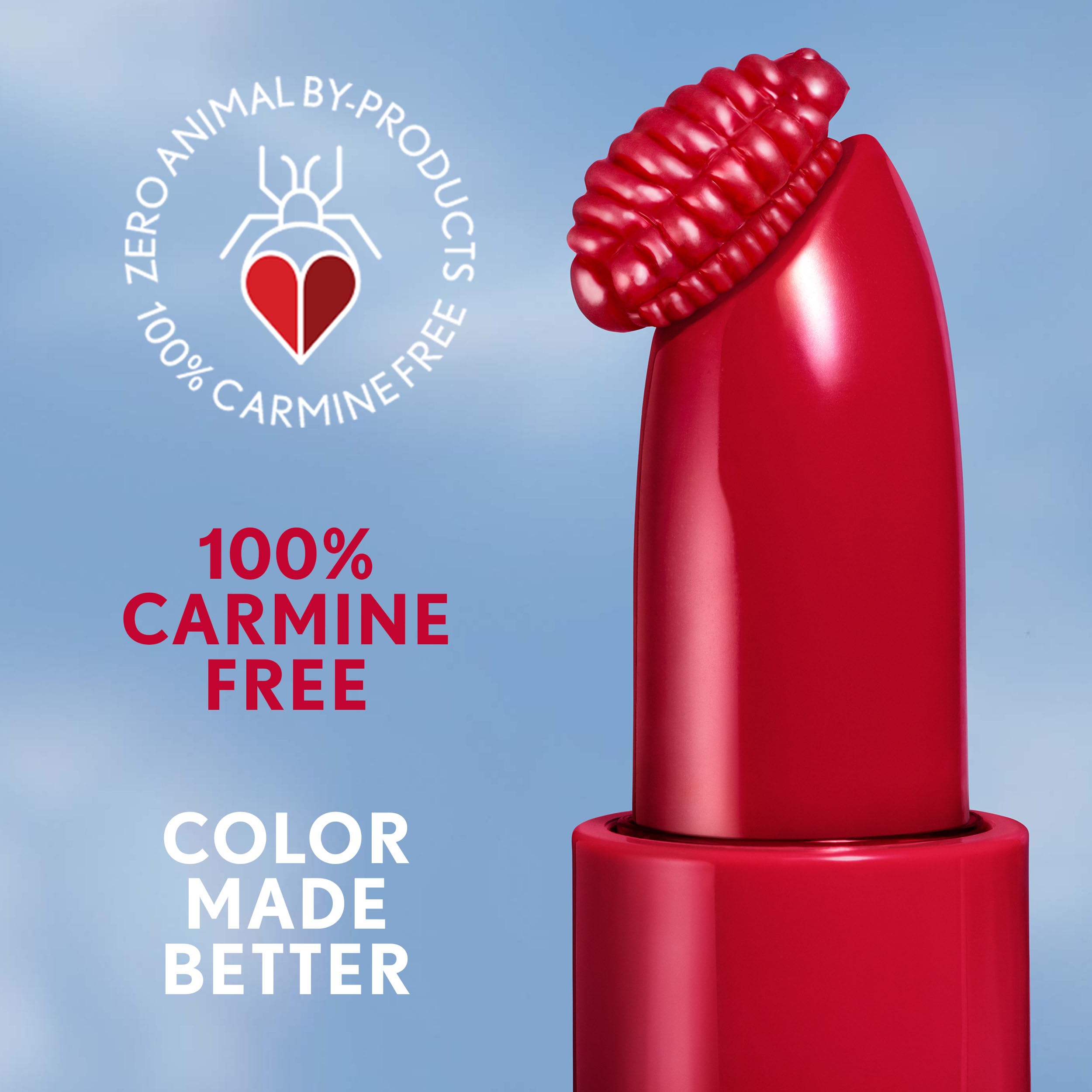 COVERGIRL Clean Lip Color Enchantress Blush, acabado satinado y color duradero.