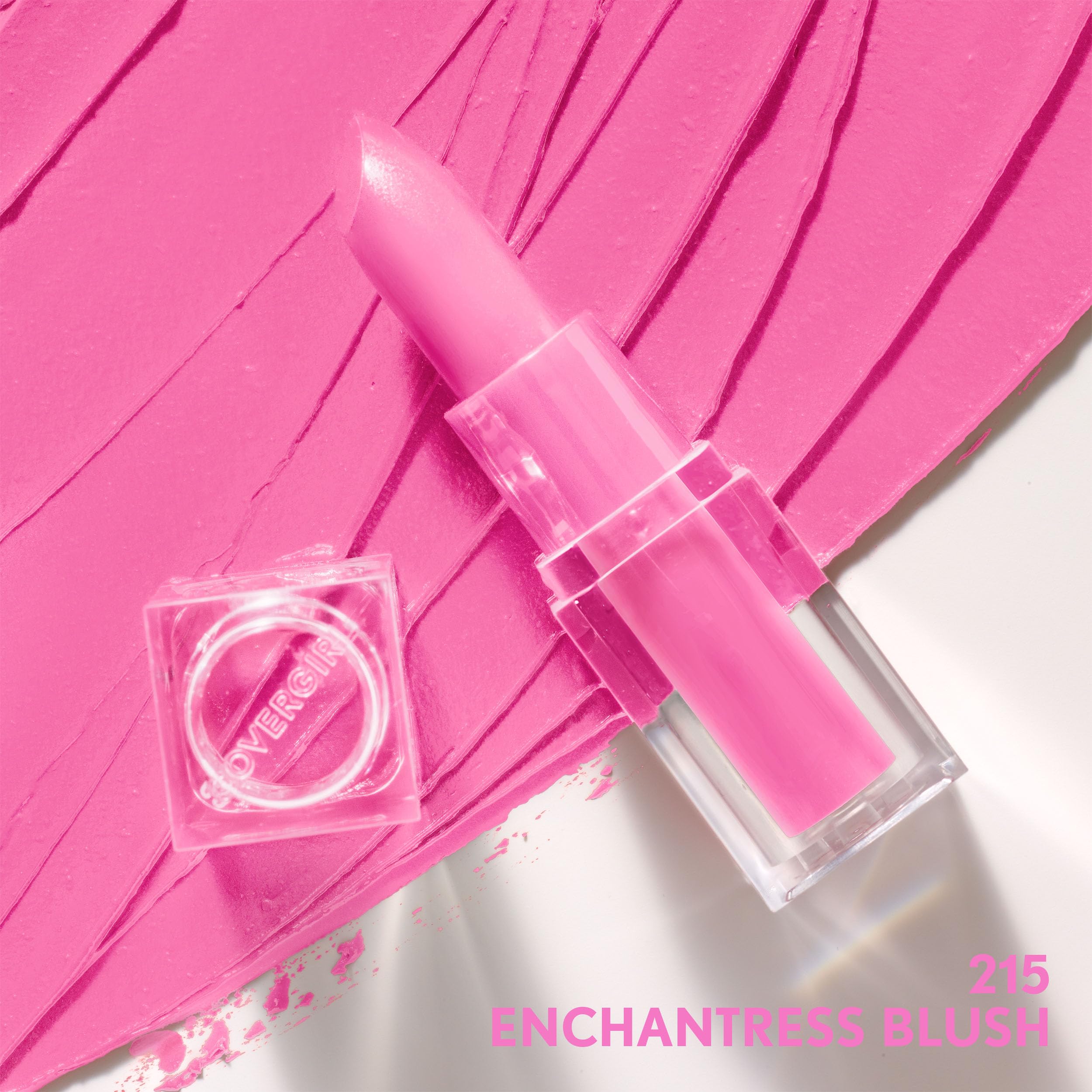 COVERGIRL Clean Lip Color Enchantress Blush, textura cremosa para labios suaves.