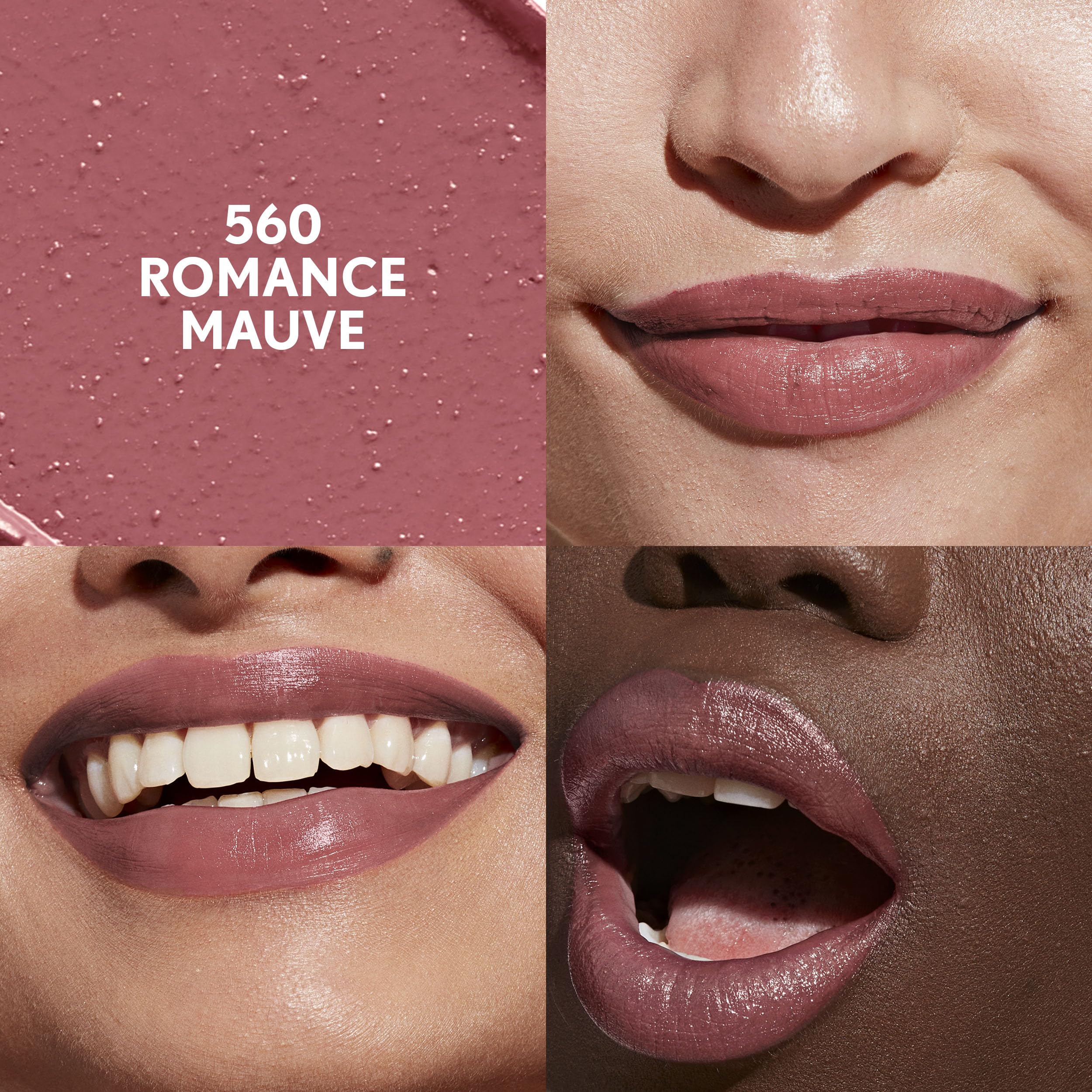 CoverGirl Clean Lip Color Romance Mauve, acabado satinado para un look pulido.