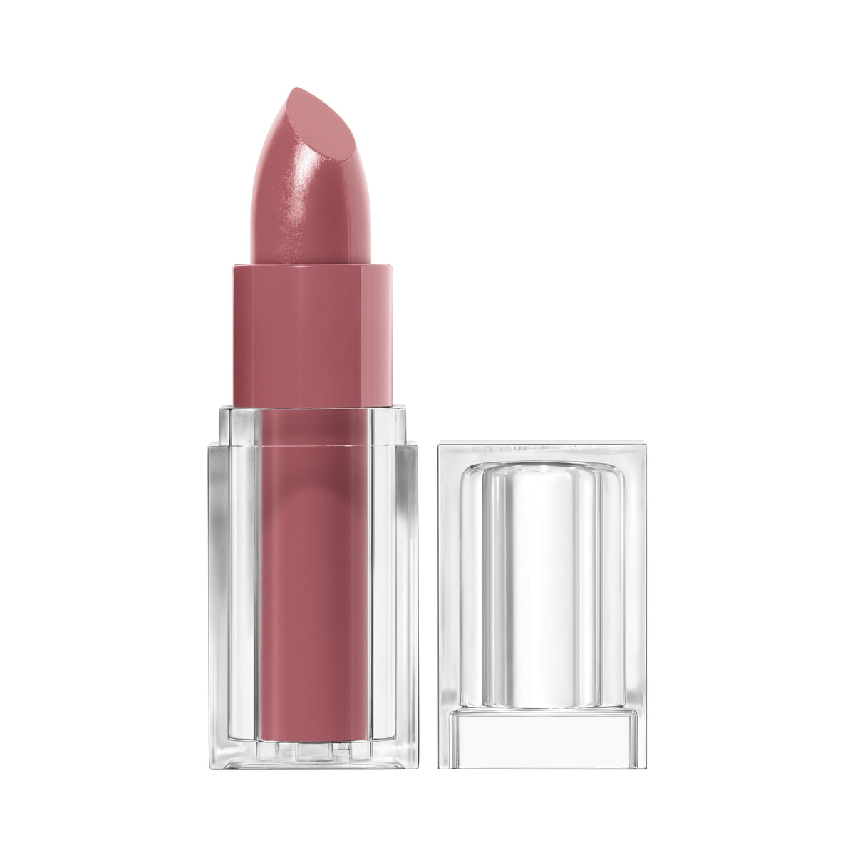 CoverGirl Clean Lip Color Romance Mauve, aplicación suave, color duradero para labios.