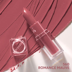 CoverGirl Clean Lip Color Romance Mauve, textura cremosa para labios lisos y cómodos.