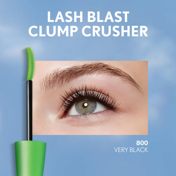 COVERGIRL Clump Crusher: 20x volumen para look más intenso.