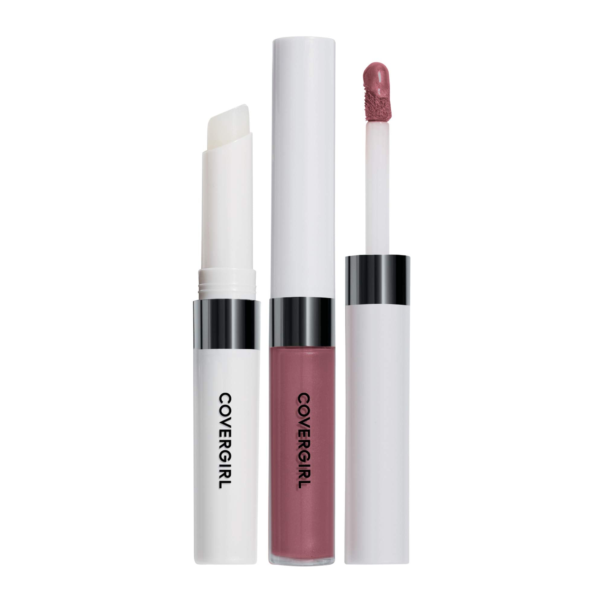 COVERGIRL tono Naturalast demuestra color de labios de larga duración.