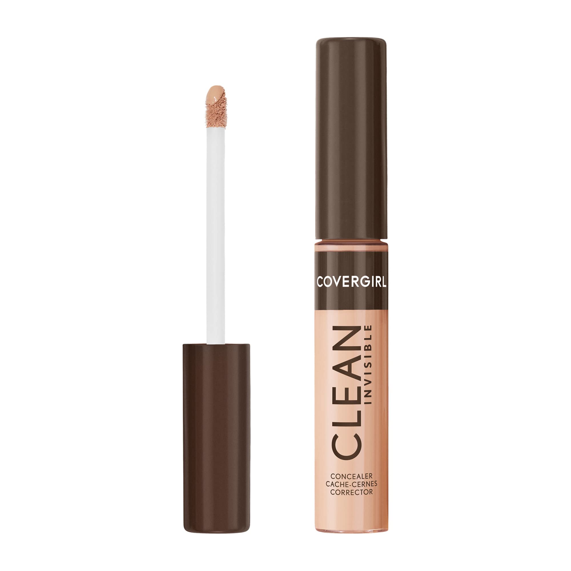 Corrector Covergirl con aplicador doe-foot para una aplicación suave.