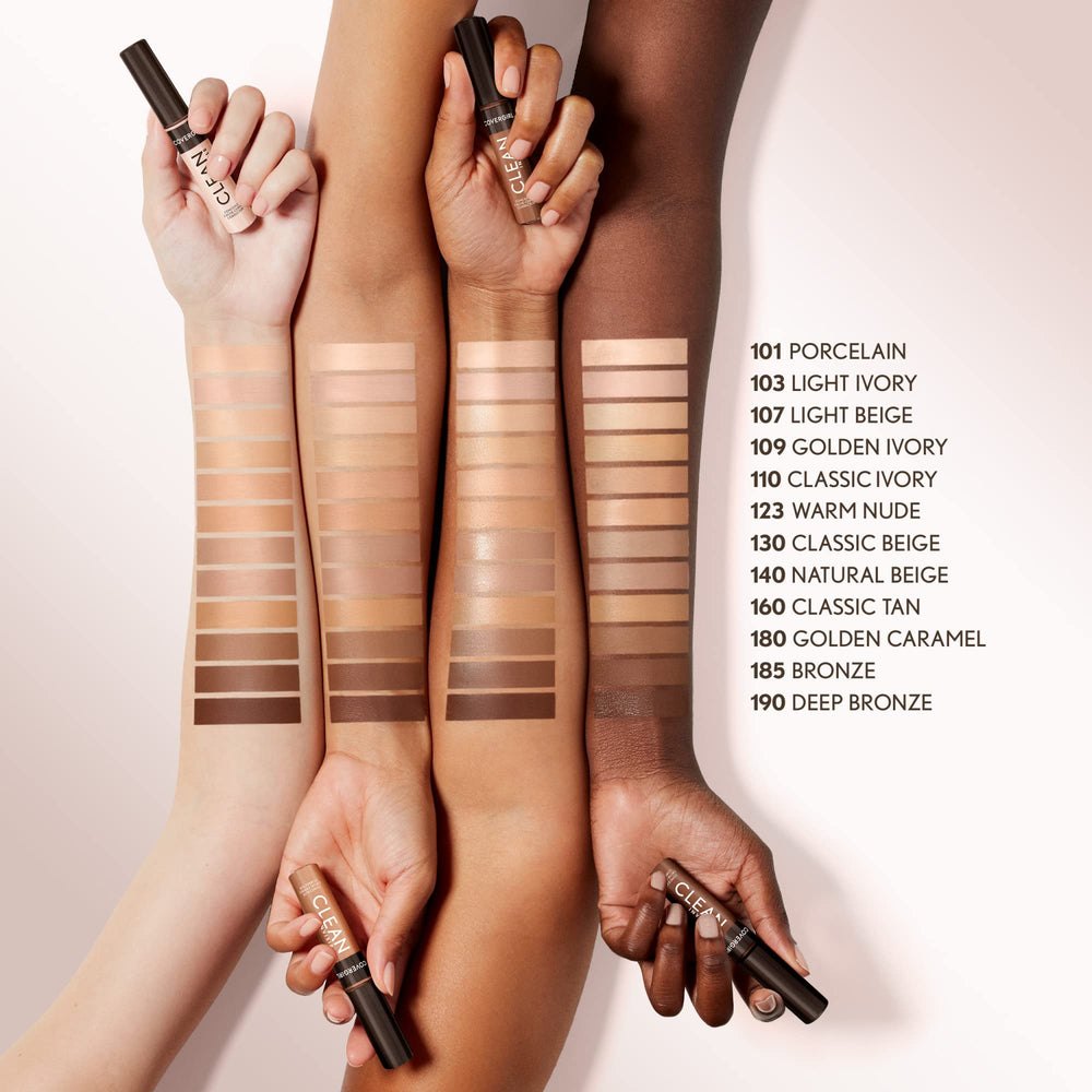 Envase reciclado al 30% posconsumo de Covergirl Concealer