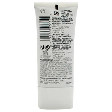 COVERGIRL Crema BB Mate, textura suave para una aplicación uniforme.
