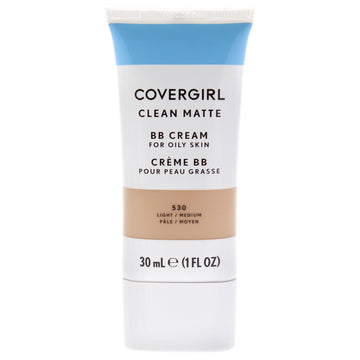 COVERGIRL crema BB mate; textura mate para un acabado natural.