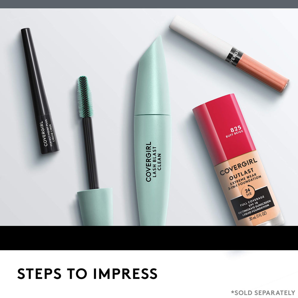 Covergirl delineador líquido Perfect Point Plus, ideal para portadores de lentes de contacto.