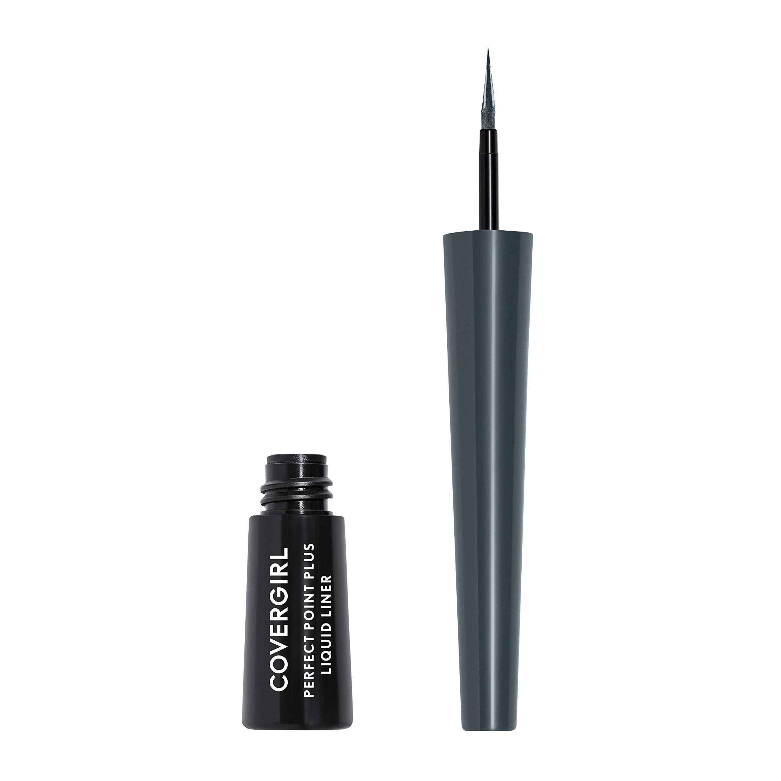 Covergirl delineador líquido Perfect Point Plus, punta precisa para delineados finos y definidos.