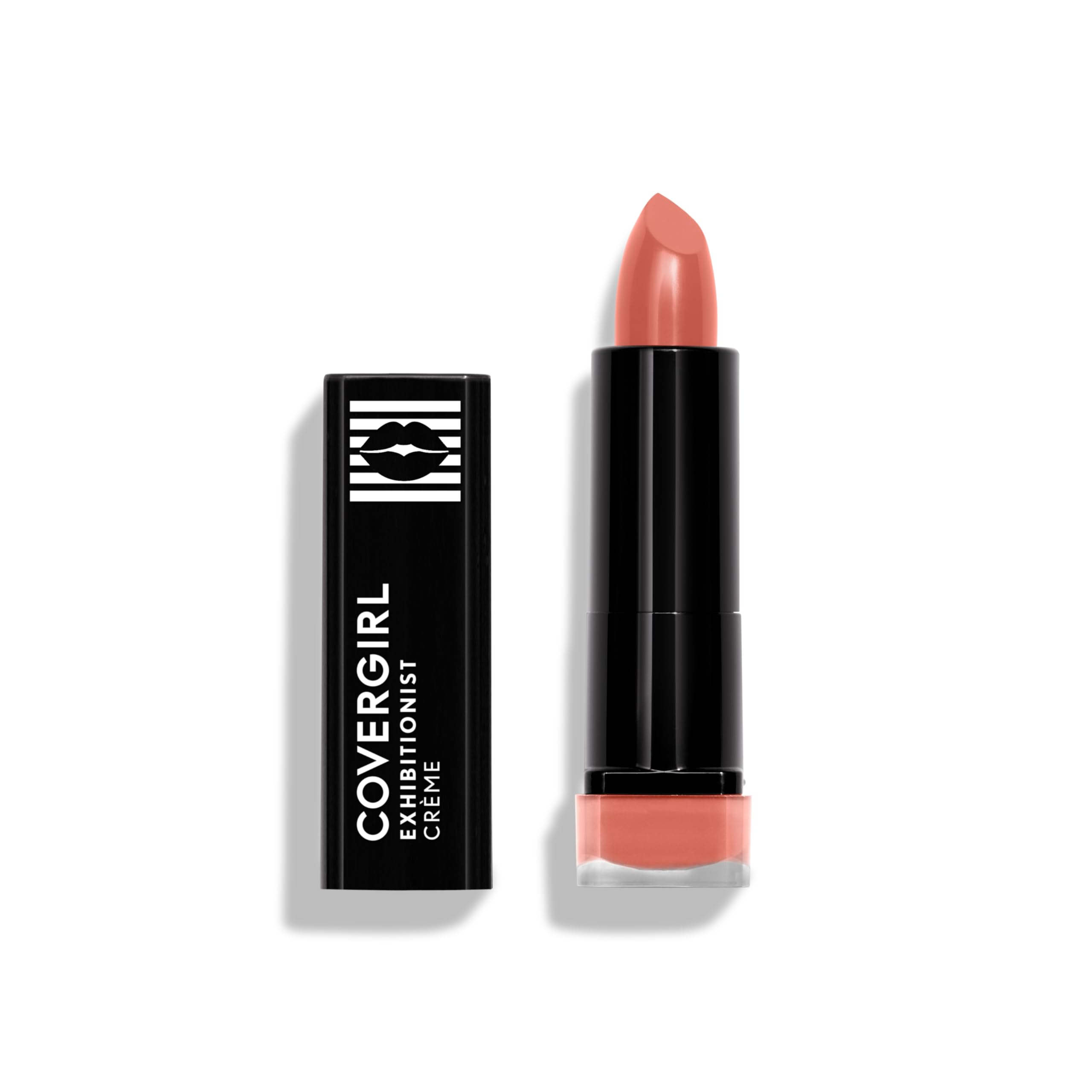 COVERGIRL Exhibicionista barra labial crema Coral Sueños para color duradero e hidratación.
