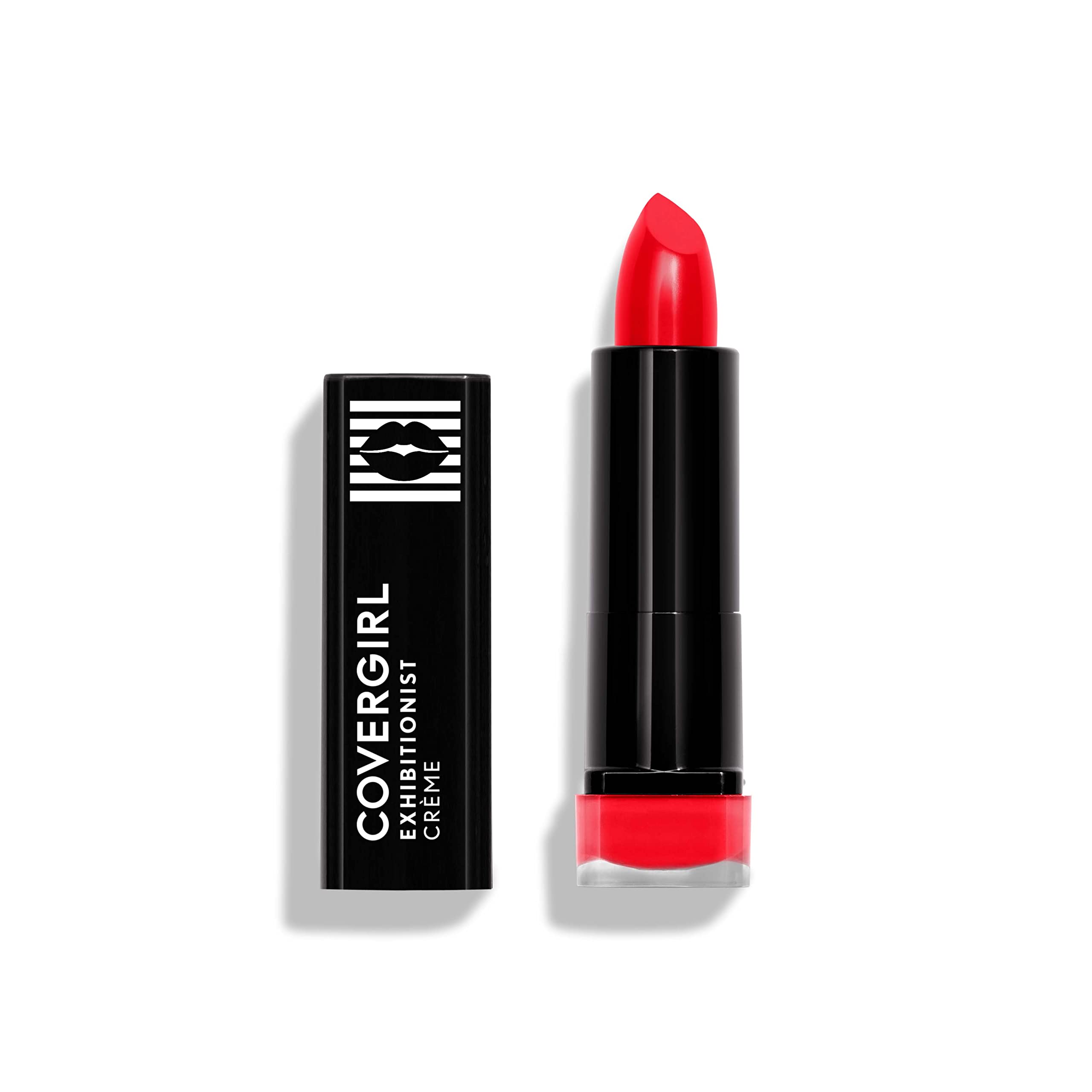 COVERGIRL Exhibicionista Crema de Labios muestra aplicación suave para labios lisos y definidos.