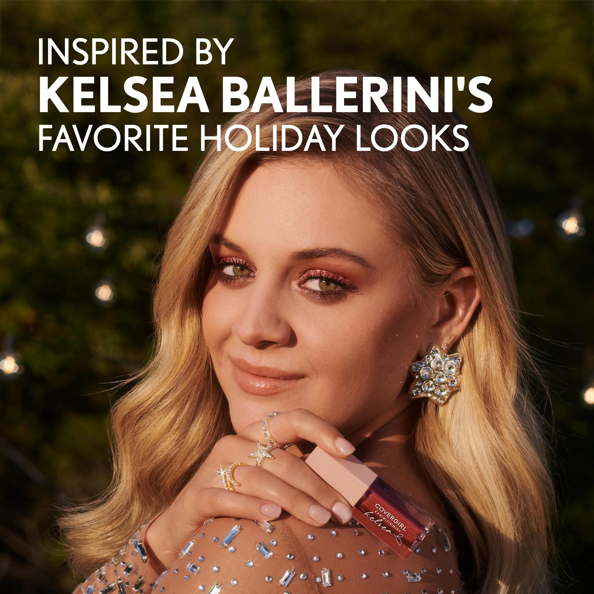 COVERGIRL Exhibitionist secado rapido para reducir caida de purpurina.