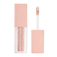 COVERGIRL Exhibitionist sombra liquida rosa-oro, aplicacion suave y duradera.